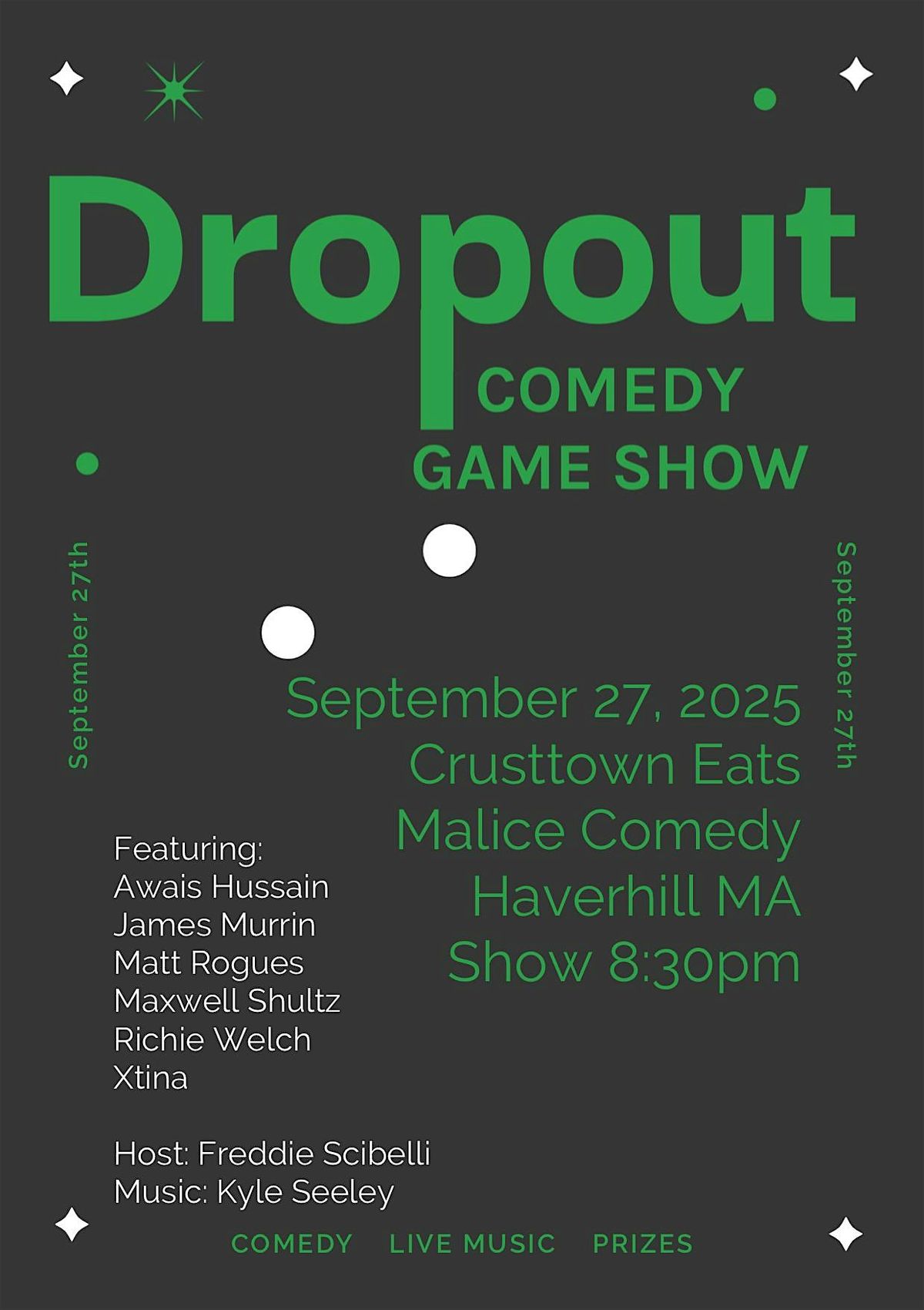 DROP OUT - COMEDY GAME SHOW