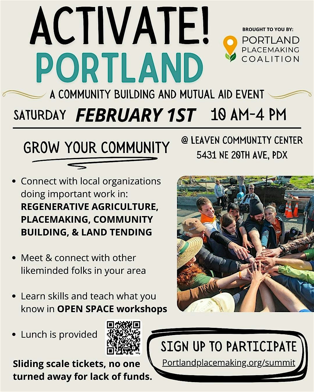 Activate Portland Community Summit