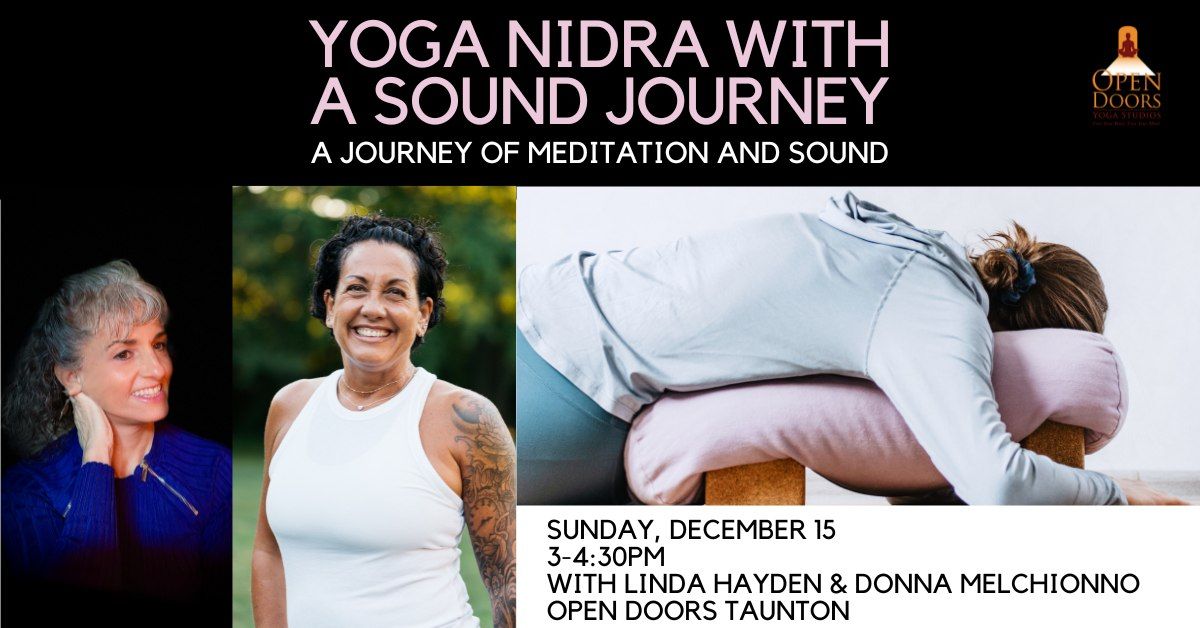 Yoga Nidra with a Sound Journey at Open Doors Yoga Studios, Taunton, MA