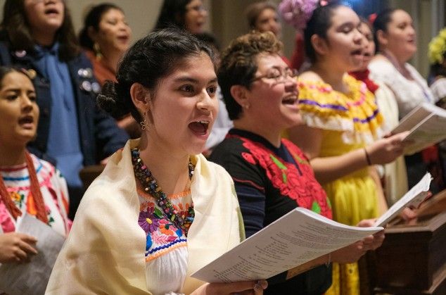 3er Ensayo del Coro para la Celebraci\u00f3n a Nuestra Se\u00f1ora de Guadalupe