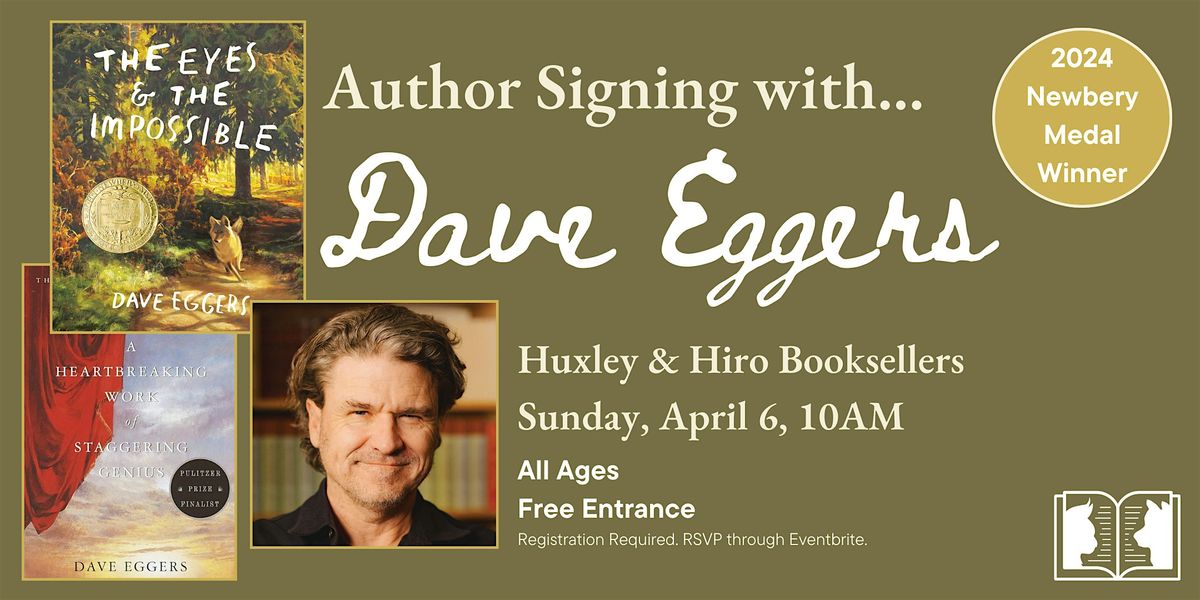 Author Signing with Dave Eggers