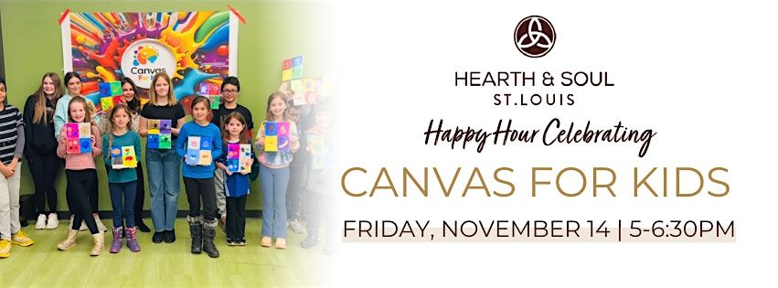 Happy Hour Celebrating Canvas for Kids