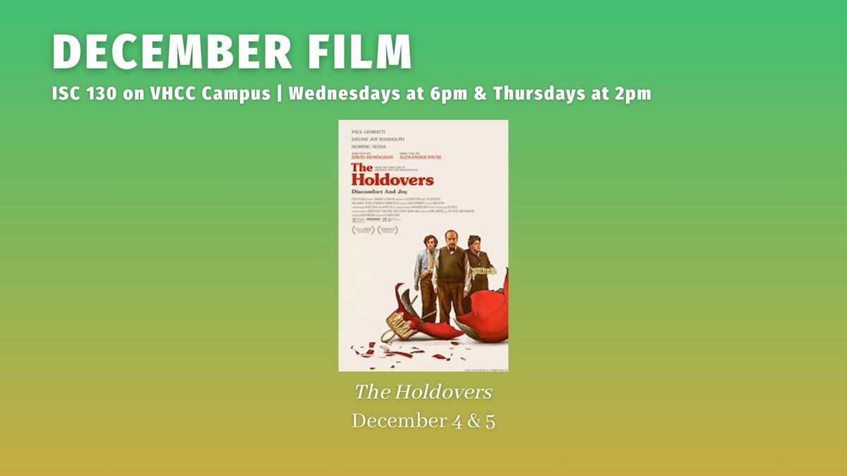 Arts Array Film - The Holdovers