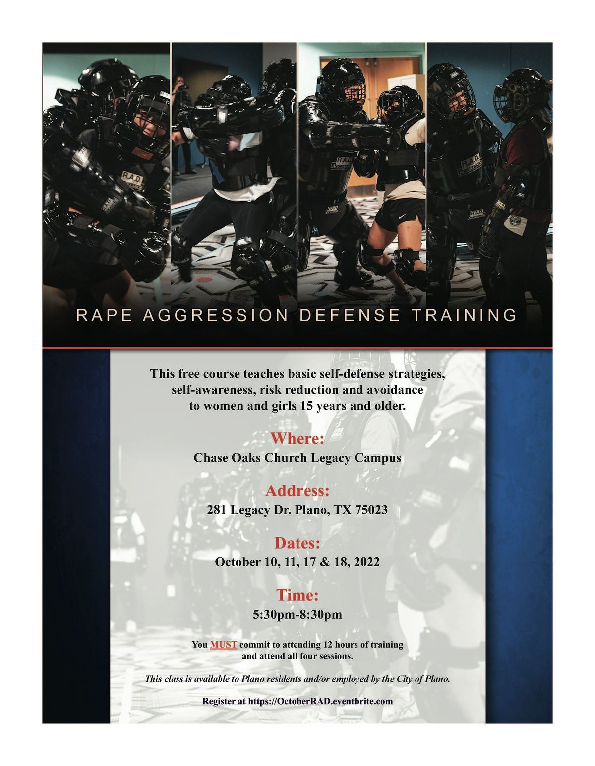 Rape, Aggression, Defense Training