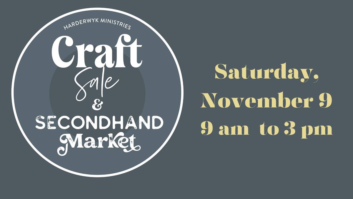 Harderwyk Craft Sale & Secondhand Market