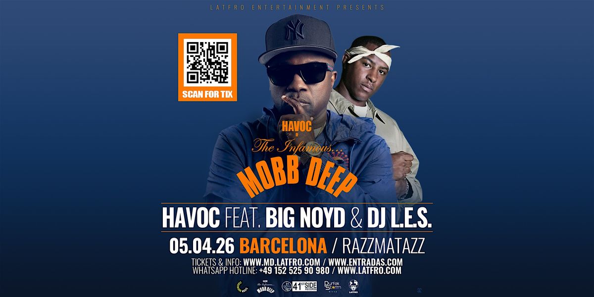 Mobb Deep Havoc feat. Big Noyd, DJ.L.E.S. Live in Barcelona