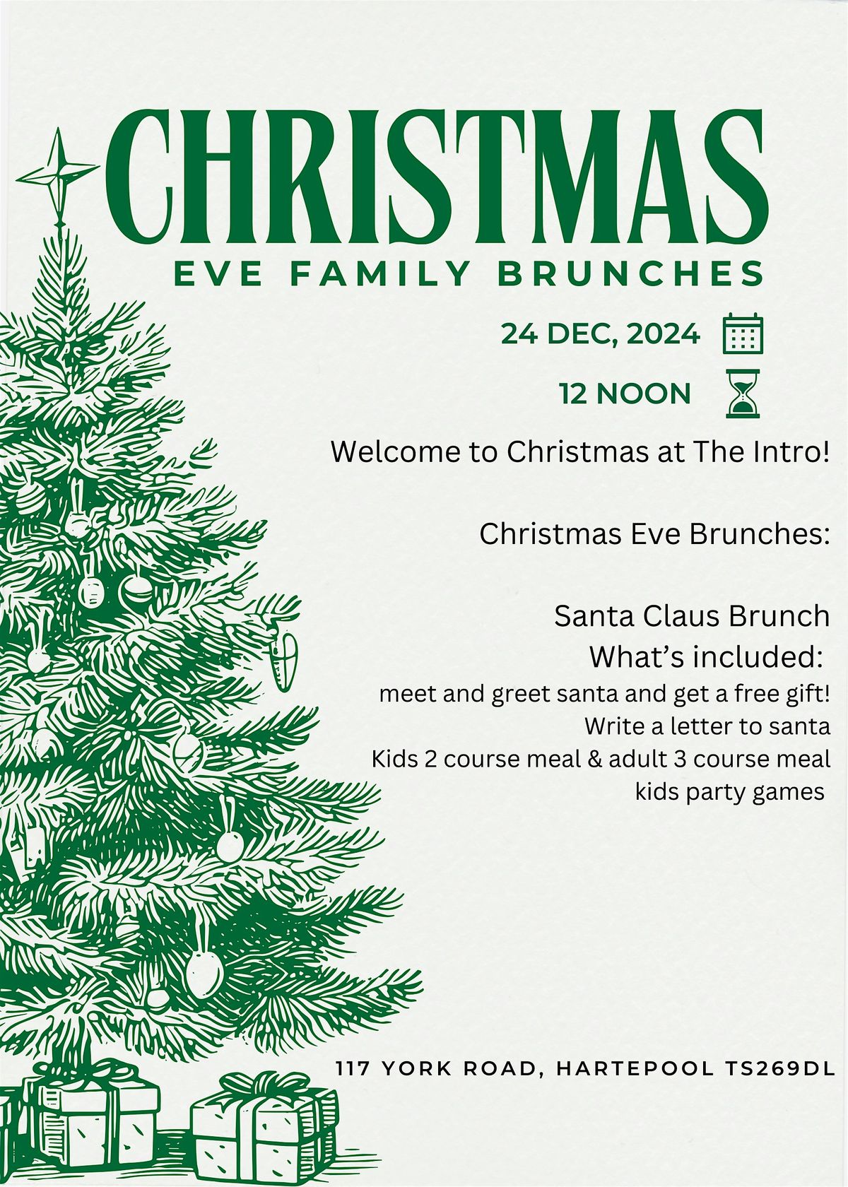 Christmas Eve Santa Brunch