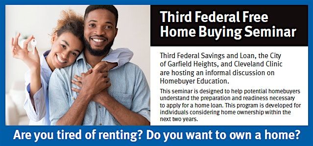 FREE HOME BUYER EDUCATION SEMINAR - $13,000 DOWN PAYMENT ASSISTANCE