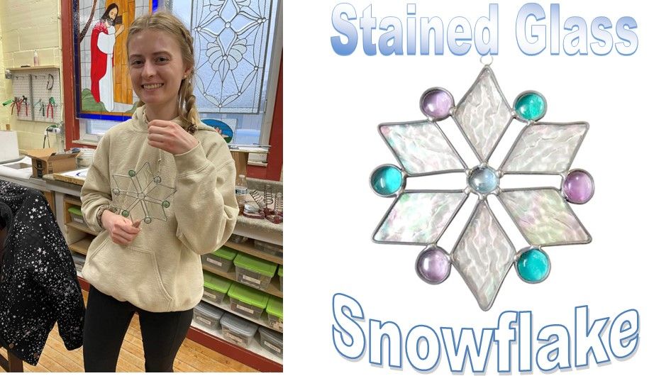 Stained Glass Hobby Came Snowflake Class @ Hang Workshop