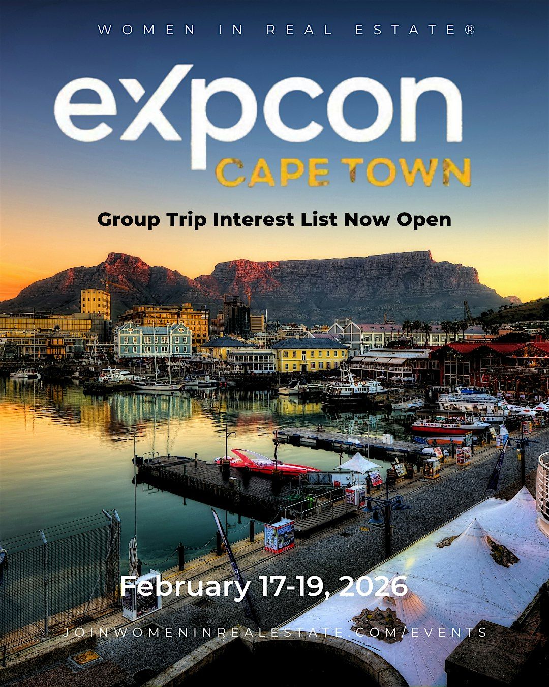 eXpCon South Africa 2026: Group Trip Interest List