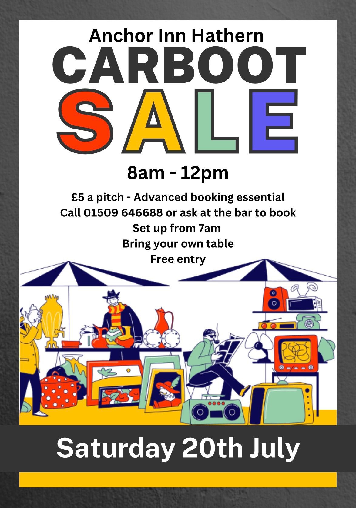 CARBOOT SALE!!