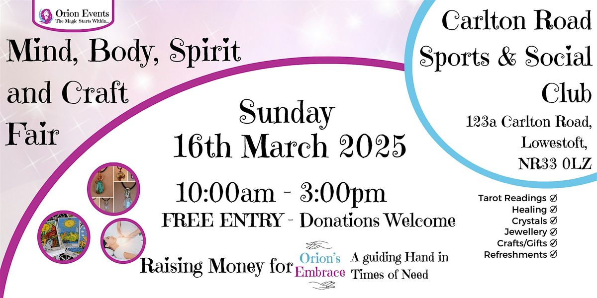 Spiritual Wellness and Craft Fair