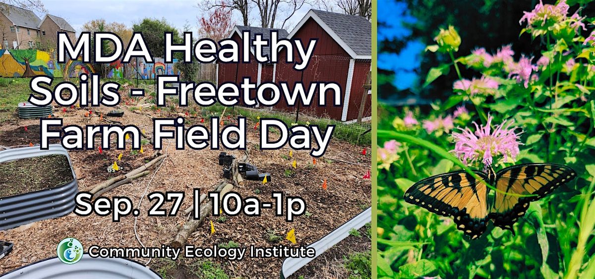 MDA Healthy Soils - Freetown Farm Field Day
