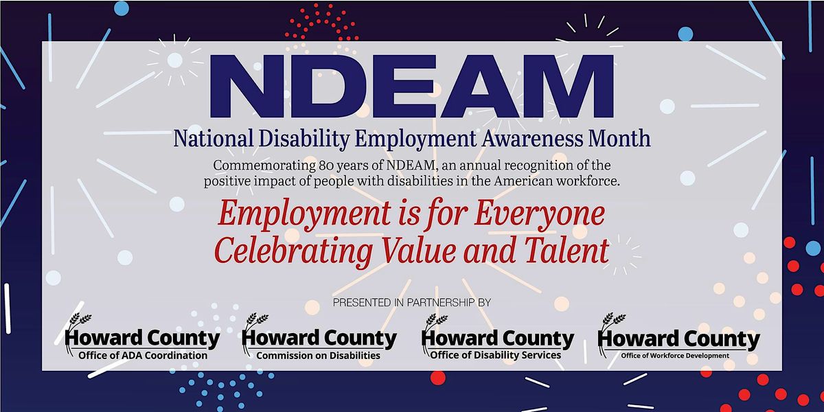 Celebrating Value and Talent: Employment is for Everyone