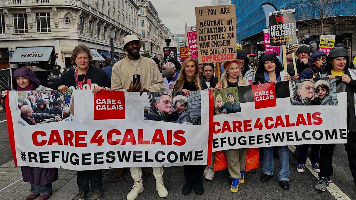 Hackney Stand Up  To Racism says Refugees Are Welcome Here