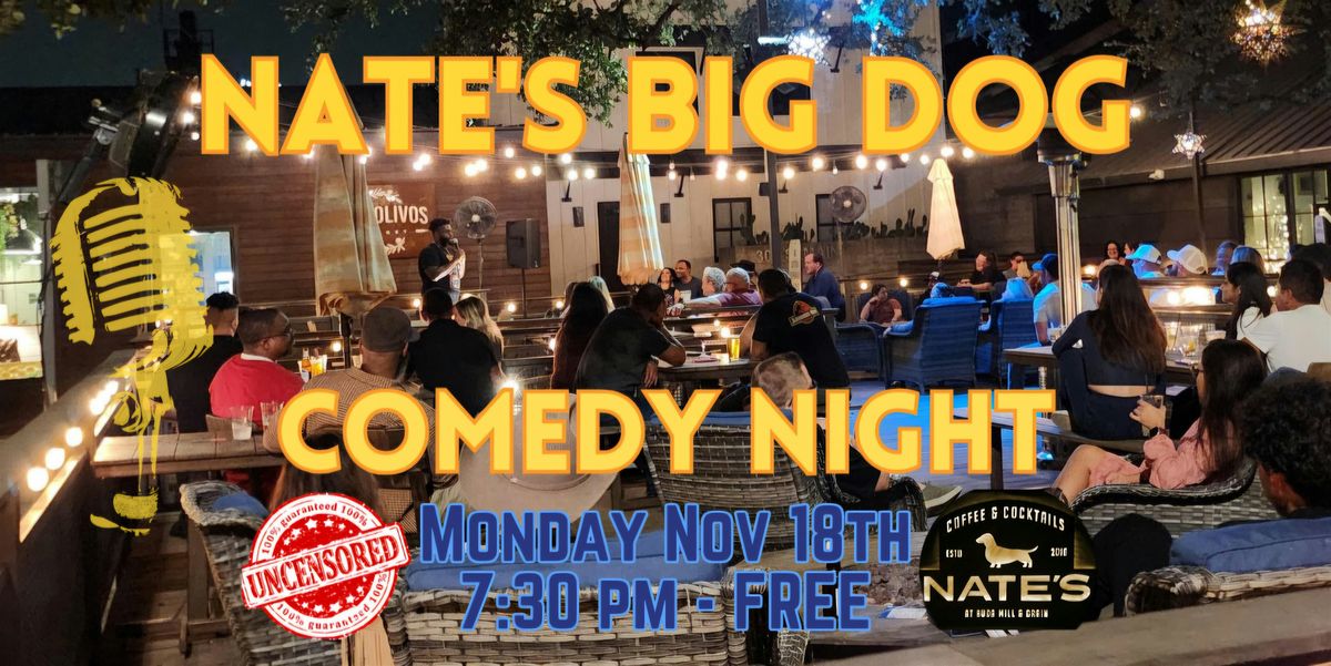 Standup Comedy at Nates in Buda - Free Uncensored Comedy