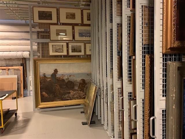 Behind the Scenes in the Art Store