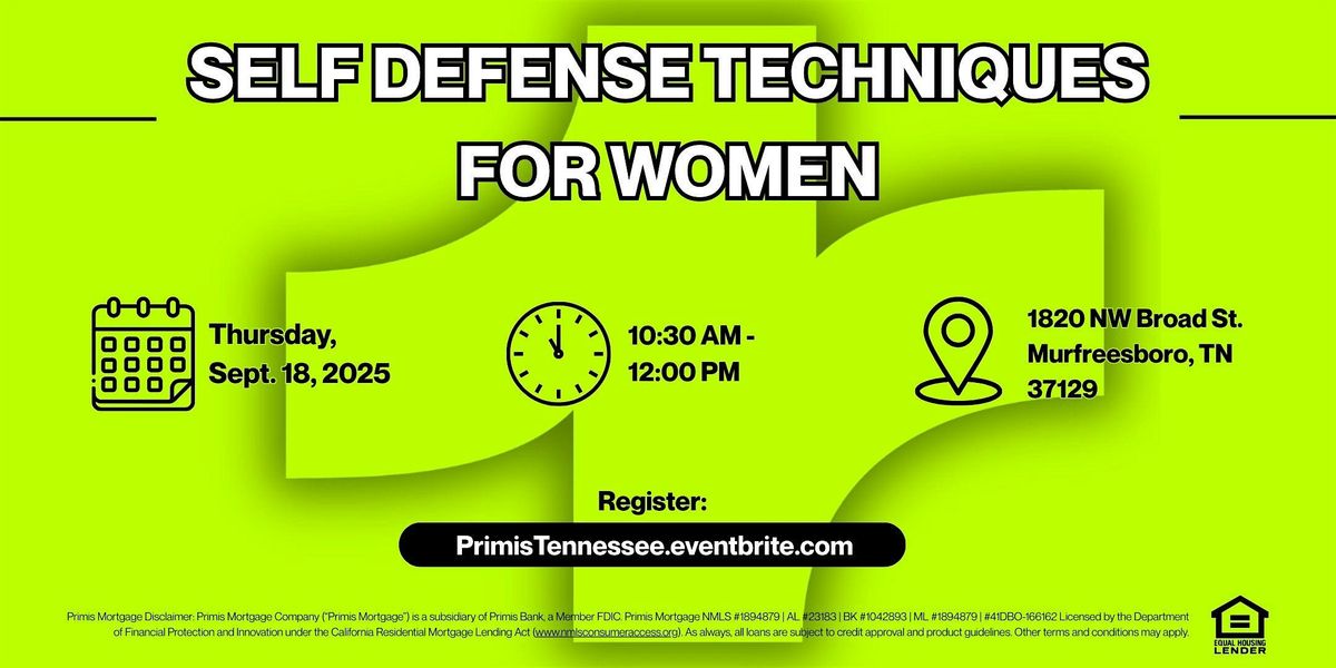Self Defense Techniques for Women