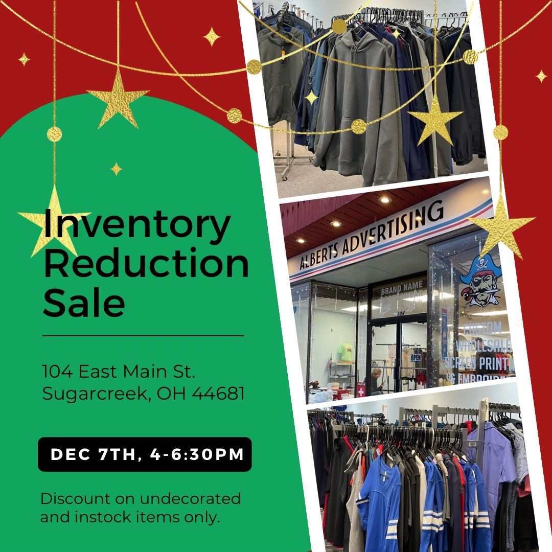 Inventory Reduction Sale