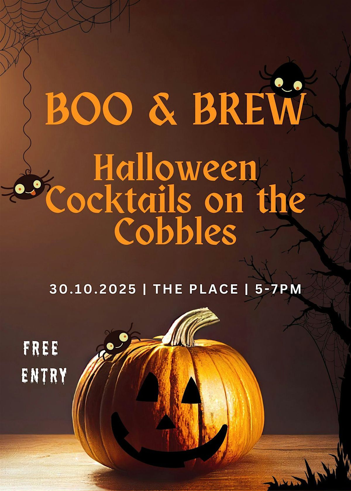 Boo & Brew: Halloween Cocktails on the Cobbles