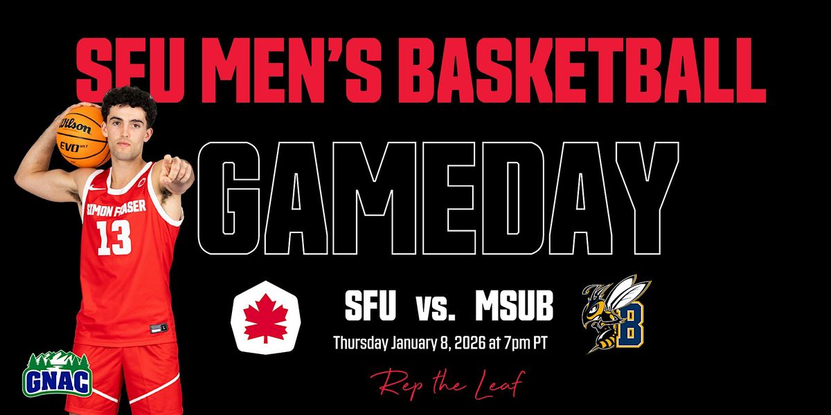 SFU Men's Basketball vs. Montana State University Billings