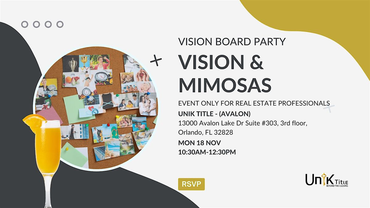 Vision & Mimosas (Vision Board Party)