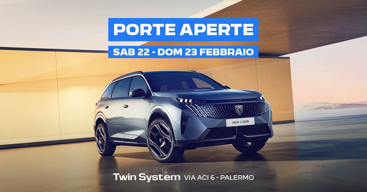 Nuovo Peugeot 5008 - Porte Aperte del 22 e 23 febbraio