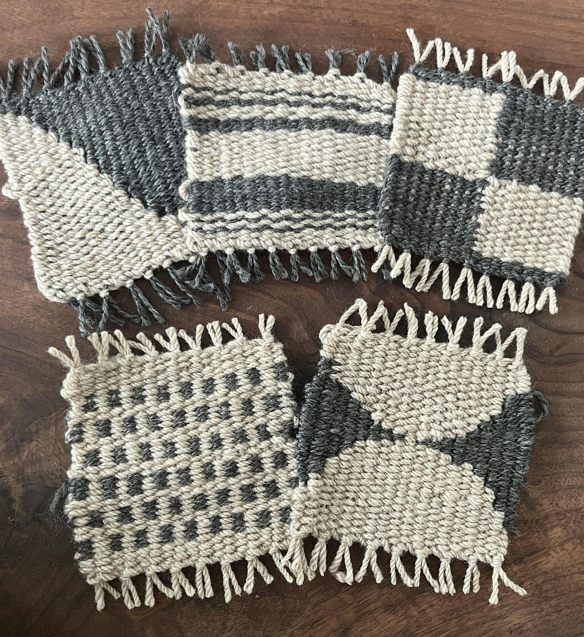 Learn to Weave Woolen Coasters