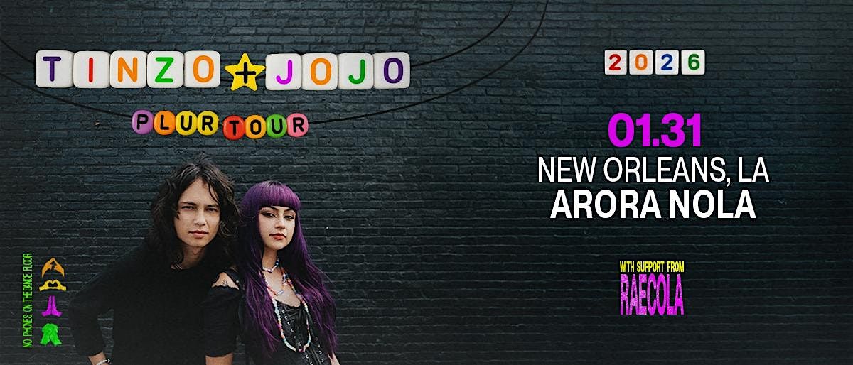 TINZO + JOJO - PLUR TOUR
