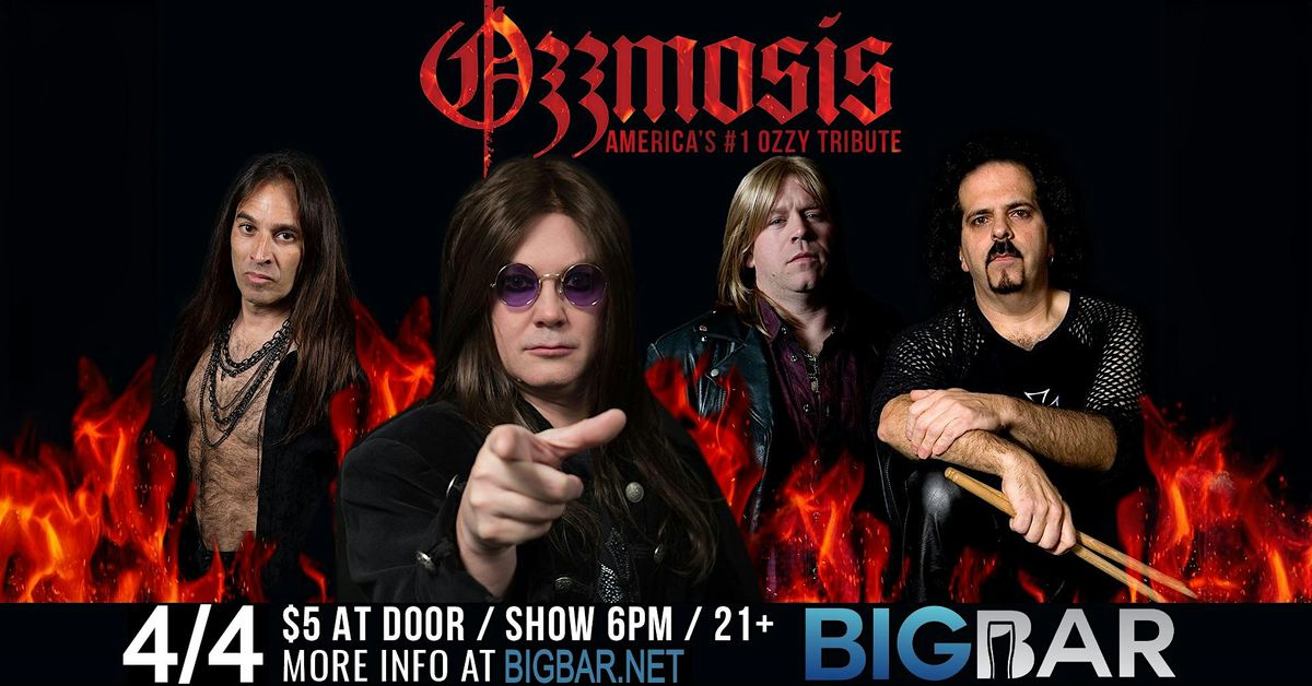 Ozzmosis - America's #1 Ozzy Osbourne Tribute at BIGBAR!