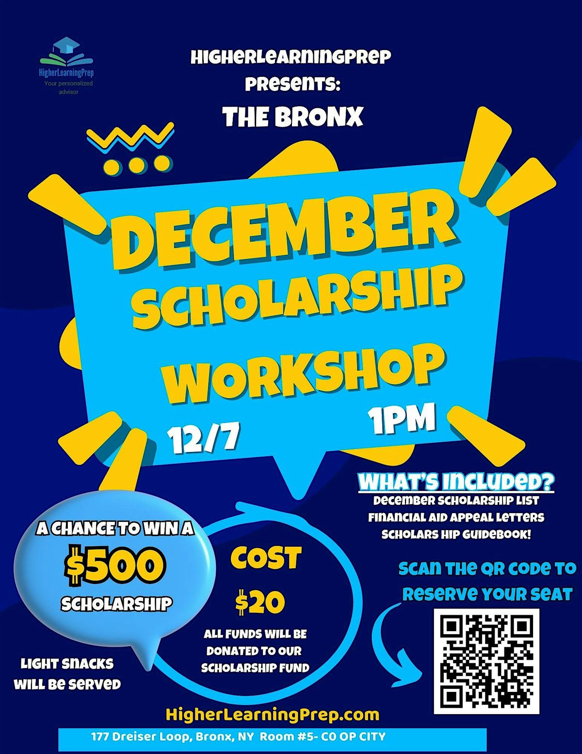 Bronx Scholarship Workshop