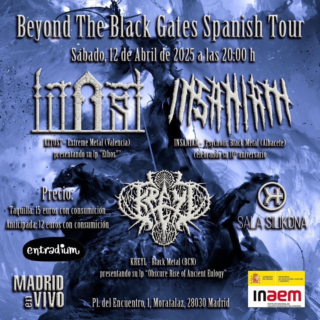 BEYOND THE BLACK GATES SPANISH TOUR