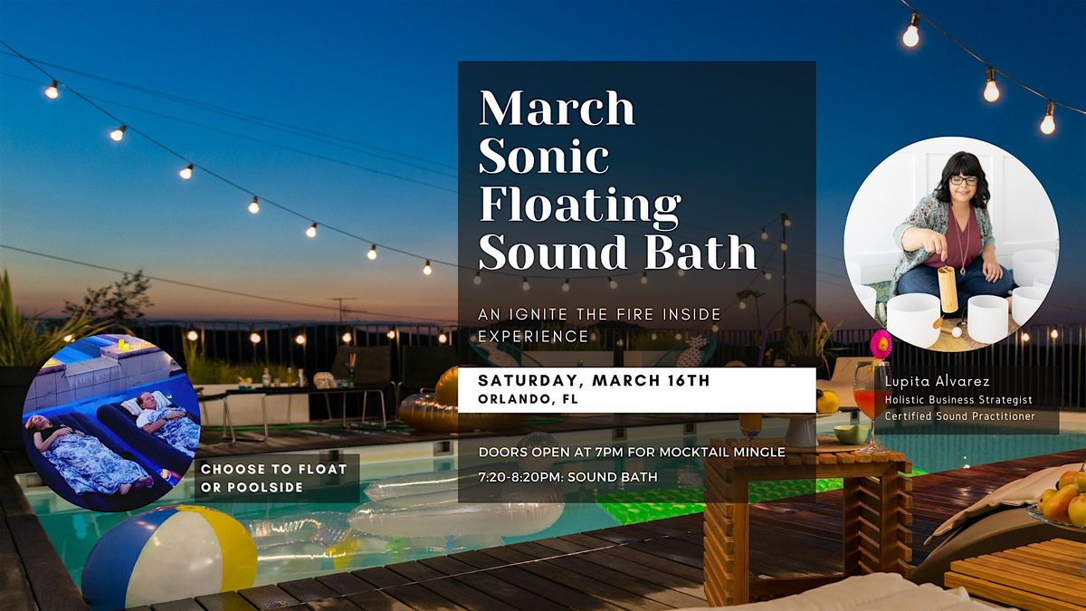 March Floating Sound Bath in Orlando