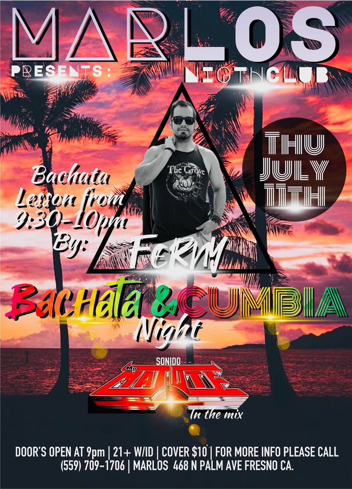 Bachata & Cumbia Night - Fernie and DJ Matute