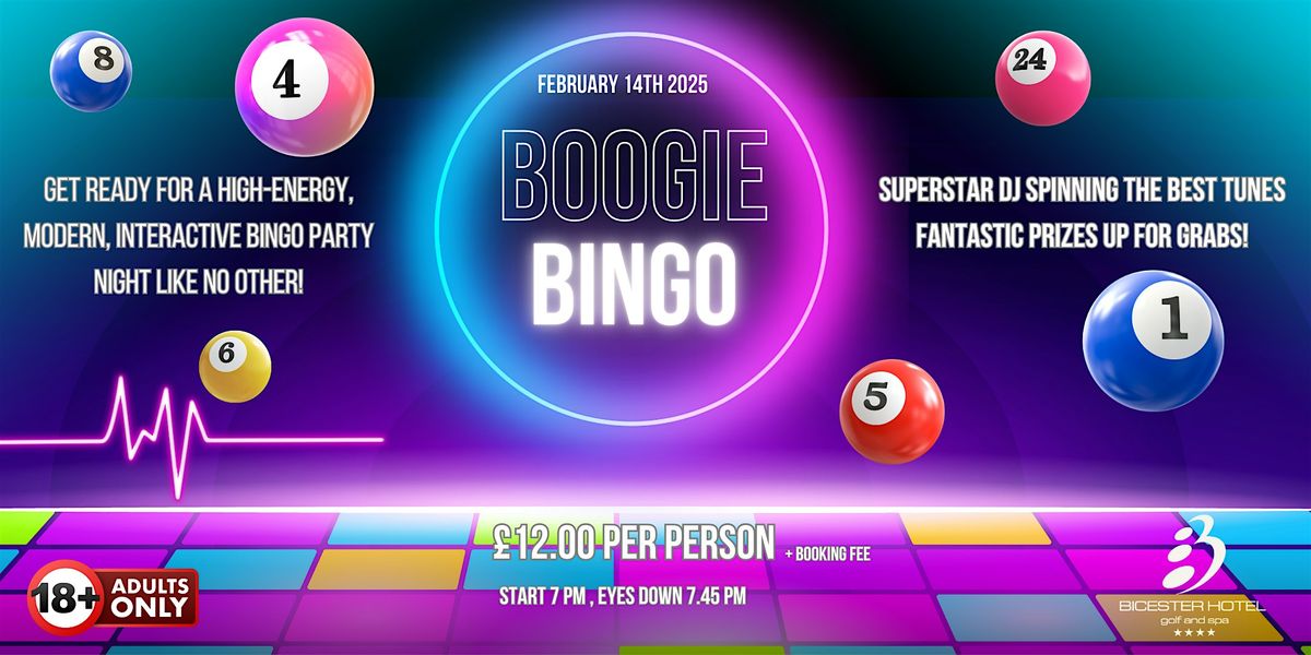 Boogie Bingo Party Night