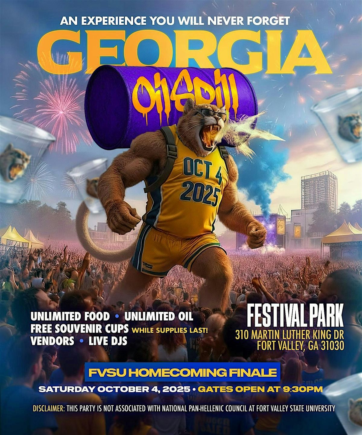 GA OIL SPILL: FVSU HOMECOMING FINALE