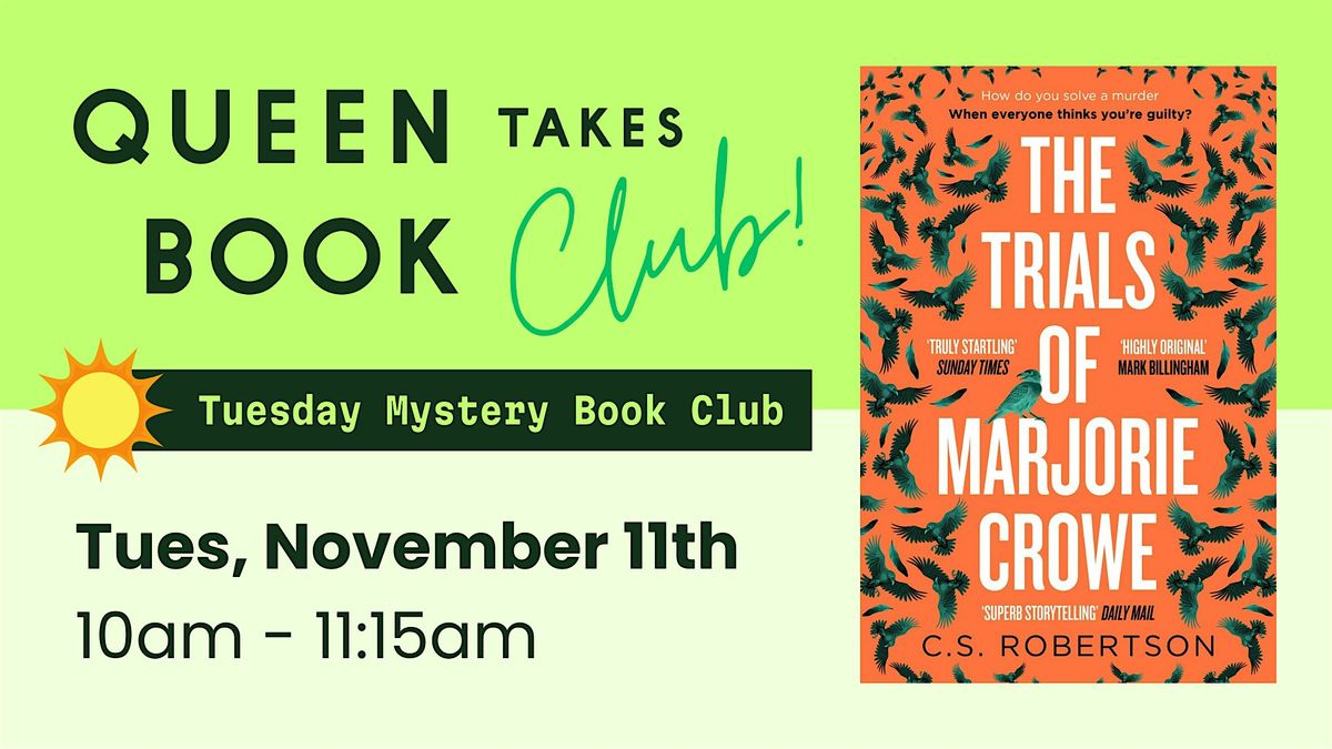 Tuesday M**der Mystery Club - November