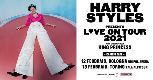 Harry Styles live a Torino \/\/ Love On Tour 2021