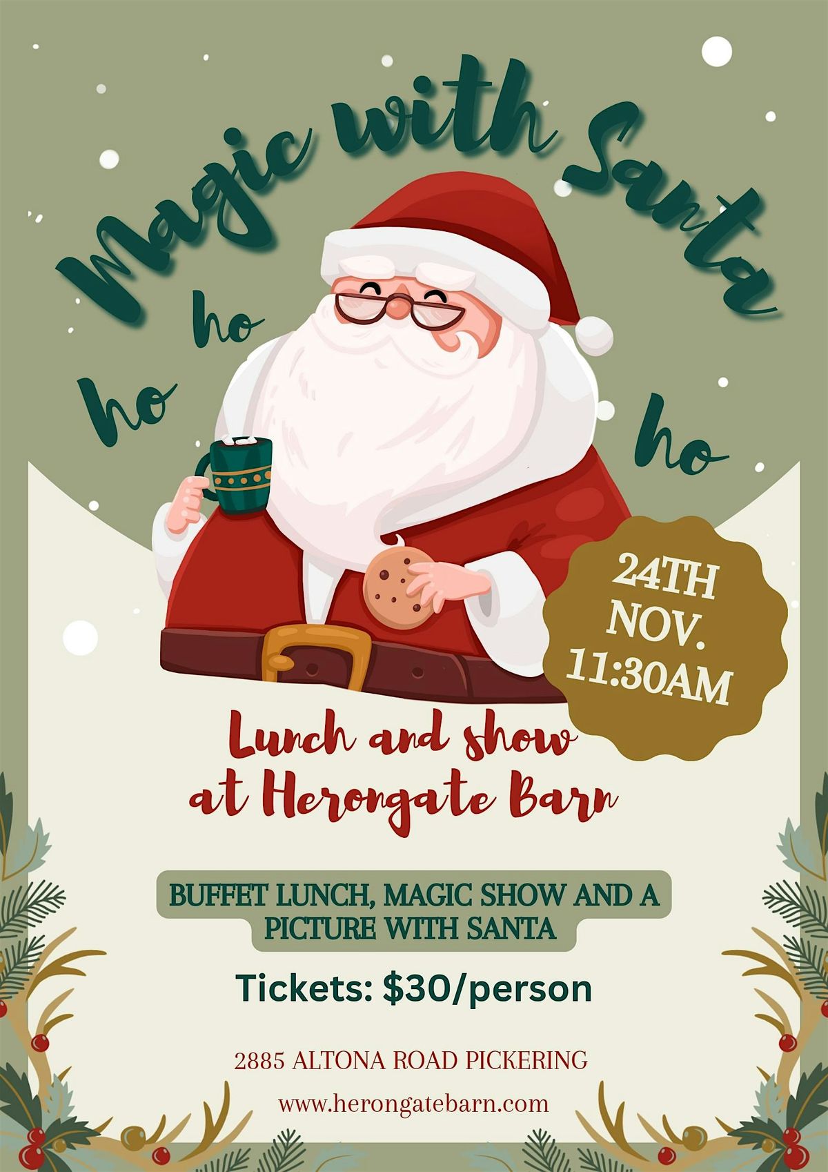 Magic with Santa - Lunch and Show