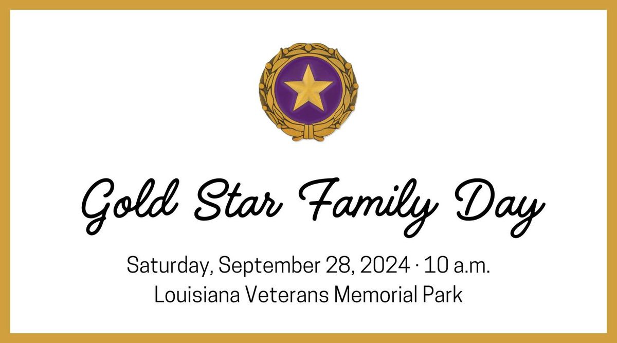 Gold Star Family Day 2024