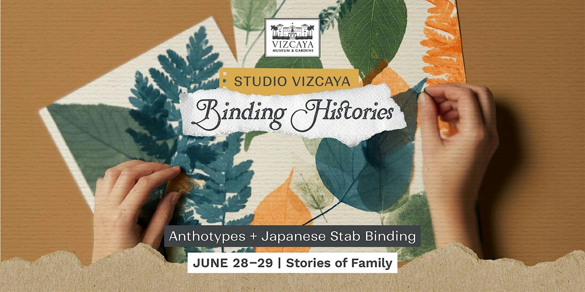 FREE Bookmaking Workshop: Stories of Family [Binding Histories ...