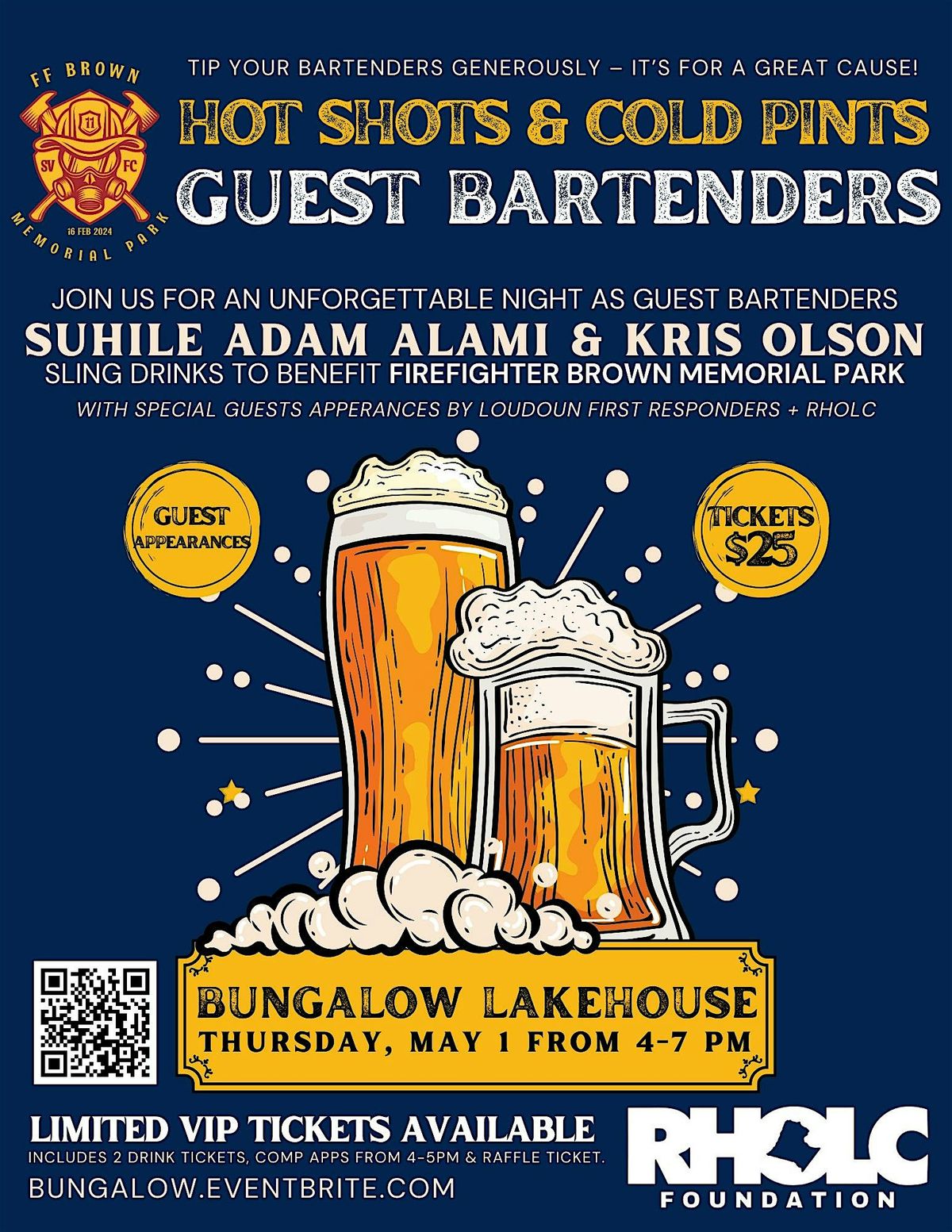 Hot Shots & Cold Pints: RHOLC Guest Bartenders at Bungalow Lakehouse