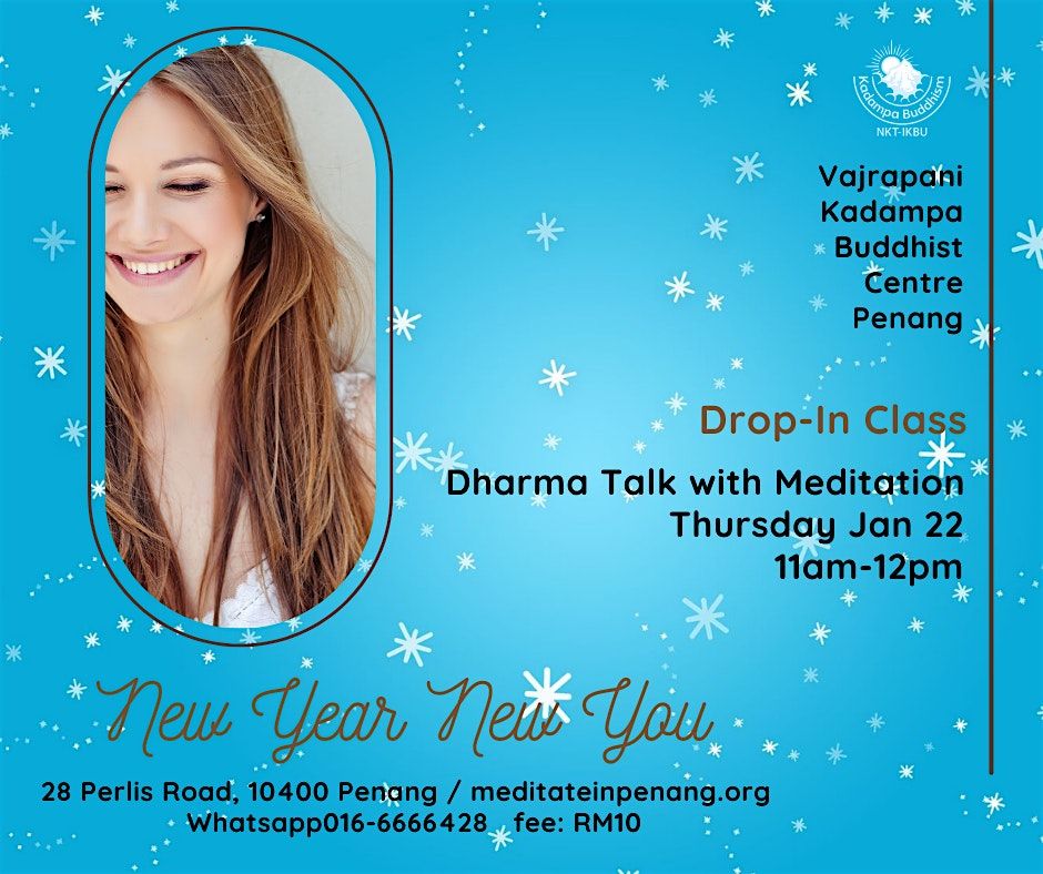 Dharma talk with meditation