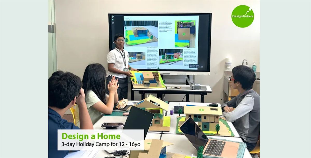 Design a Home: 3-day Camp: 12-16yo (Nov)