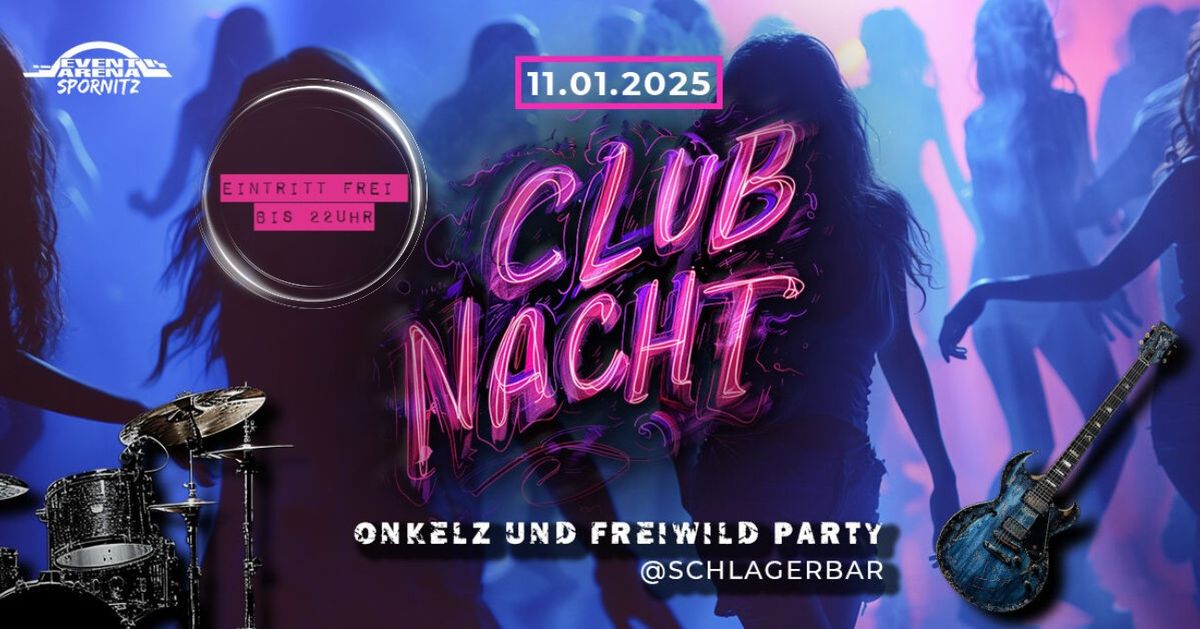 CLUBNACHT| EINTRITT FREI BIS 22UHR | ONKELZ & FREI.WILD Party @Schlagerbar 