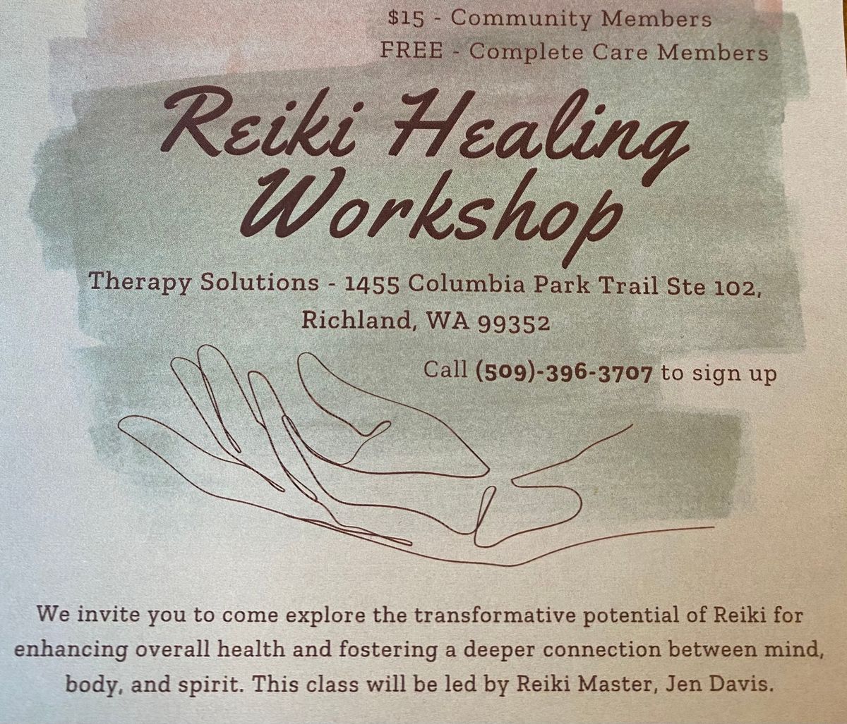 Reiki Healing Workshop