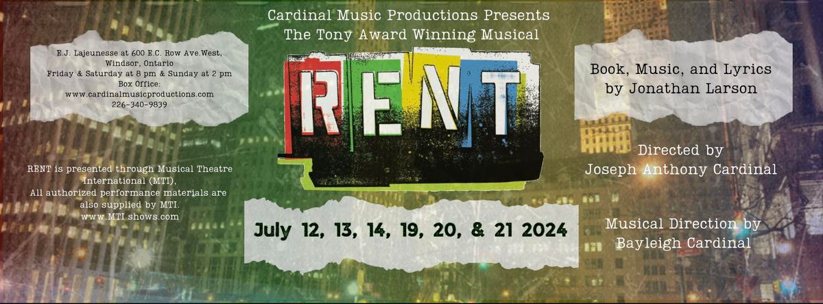 Rent the Musical in Concert