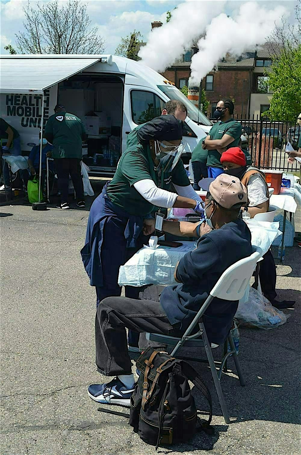 Wayne Mobile Health Unit at Douglass