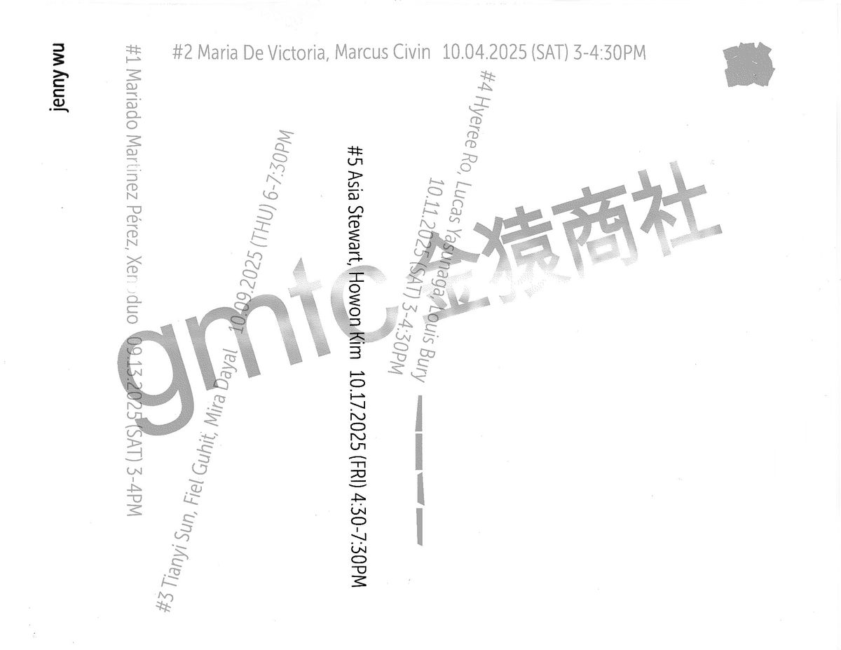 gmtc sessions #5: asia stewart + ho won kim + jenny wu