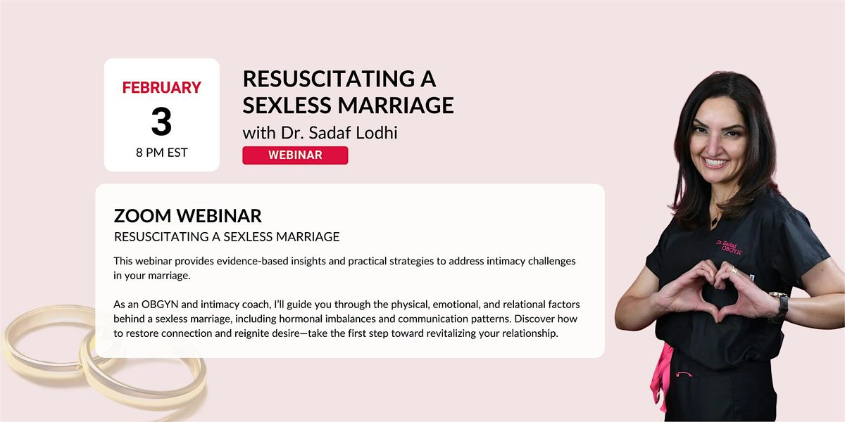 Resuscitating A Sexless Marriage Webinar